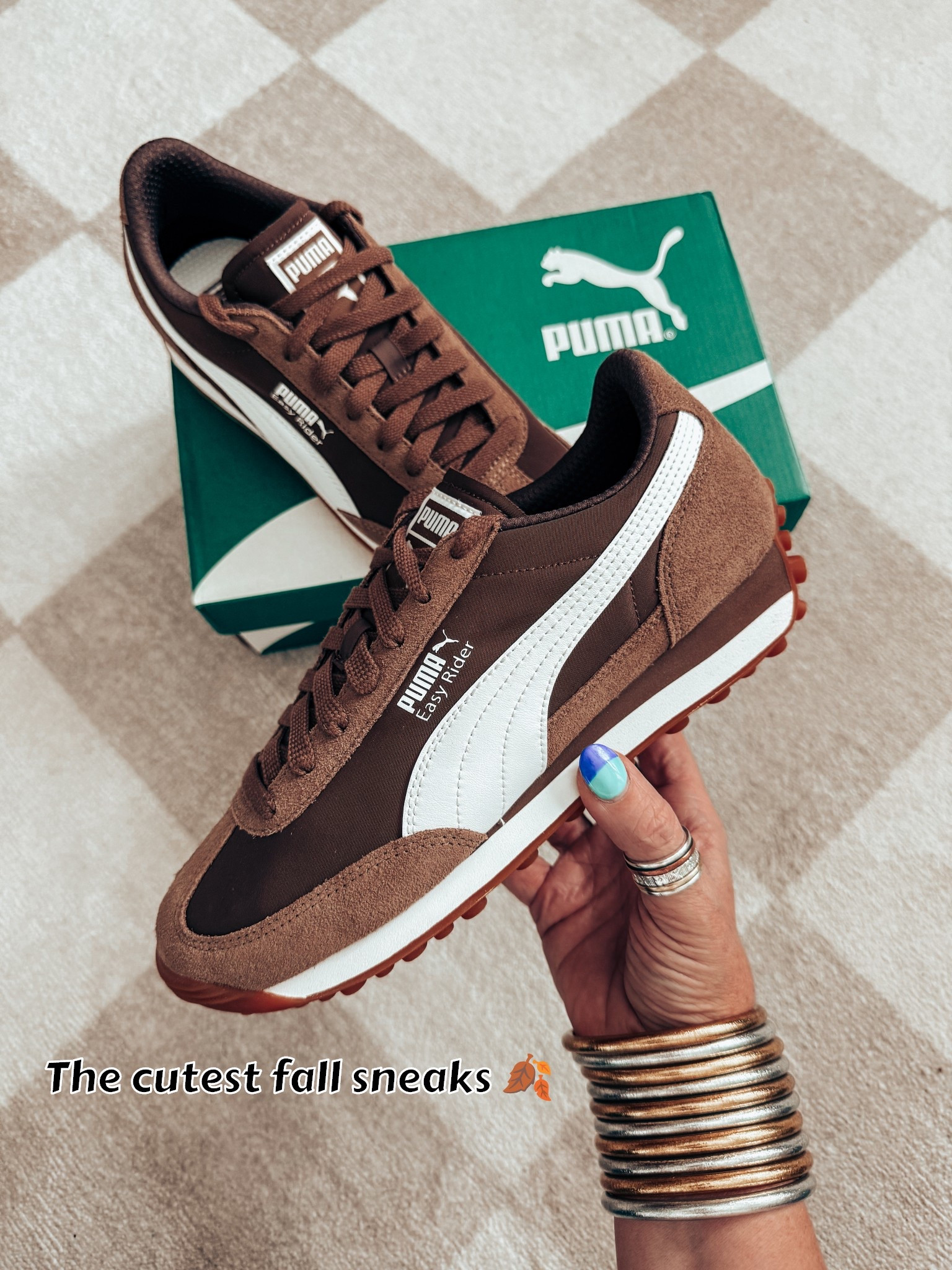 I love my new brown sneaks! They are going to be perfect for fall! 🍂
I sized down a half size  

#LTKStyleTip #LTKFindsUnder100 #LTKShoeCrush