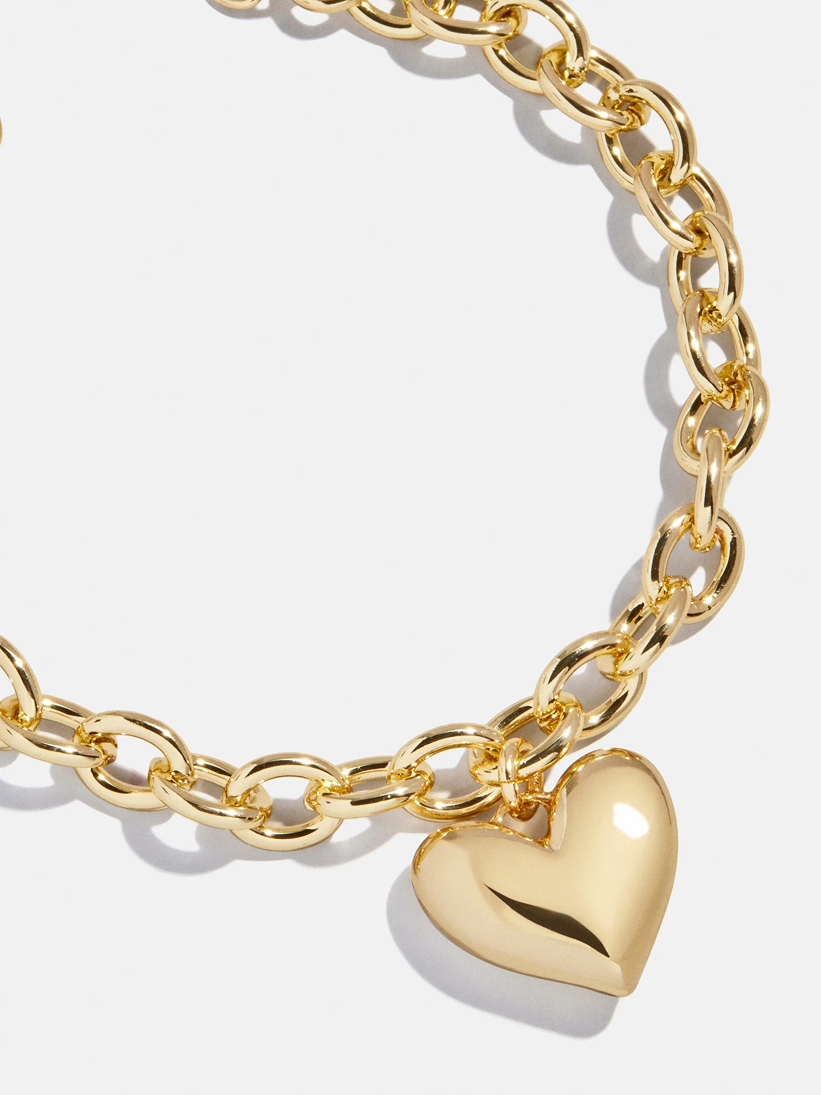 Millie Bubble Heart Bracelet - Gold | BaubleBar