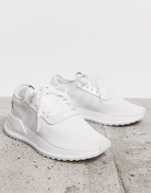 adidas Originals U Path Run sneakers in white | ASOS (Global)