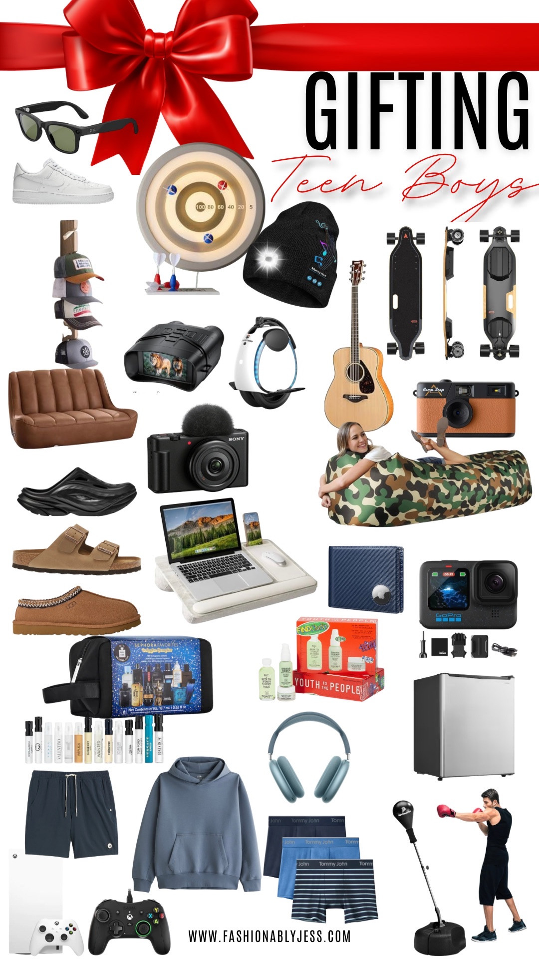 12/12/25 Gifting ideas for teen boys!!💙

streetwear
Gift guide
Gift for teen
Gift for him
Party dress
Party outfit 
Holiday dress
athleisure
elevated athleisure
minimalist fashion
quiet luxury
capsule wardrobe
vintage fashion
90s fashion
Y2K fashion
retro style
chic style
classy outfits
preppy style
boho style
elegant outfits
edgy outfits
casual outfits
elevated basics
wide-leg jeans
trousers
cargo pants
knit dress
sweaters
cardigans
blazers
trench coat
puffer jacket
matching sets
chunky sneakers
Riding boots
date night outfit
vacation outfits
brunch outfits
wedding guest dress
holiday outfit
party outfit
airport outfit
loungewear
cozy outfits
neutral outfits
monochrome

#LTKGiftGuide
#LTKgrwm
#LTKmomlife
#LTKselfcare
#LTKvlog
#LTKHoliday
#LTKdayinmylife
#LTKootd
#LTKfitnessgoals
#LTKmorningroutine
#LTKstorytime
#LTKActive
#LTKOver40
#LTKHome
#LTKSaleAlert
#LTKMidsize
#LTKFindsUnder100
#LTKWorkwear
#LTKBeauty
#LTKTravel
#LTKKids
#LTKFindsUnder50


#LTKGiftGuide #LTKSeasonal #LTKOver40