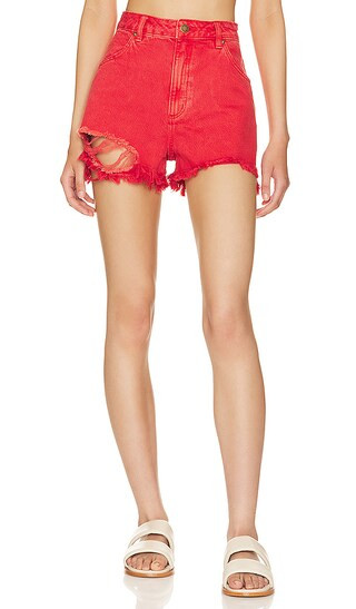 Dusters Short Layla in Red | Revolve Clothing (Global)