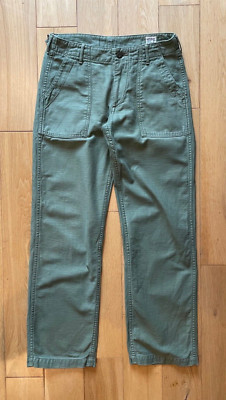 orSlow US Army Slim Fit Fatigue Pants Size 2 (30") Made In Japan  | eBay | eBay UK