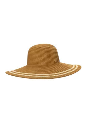 Lauren Ralph Lauren Women's Packable Striped Sun Hat | Belk