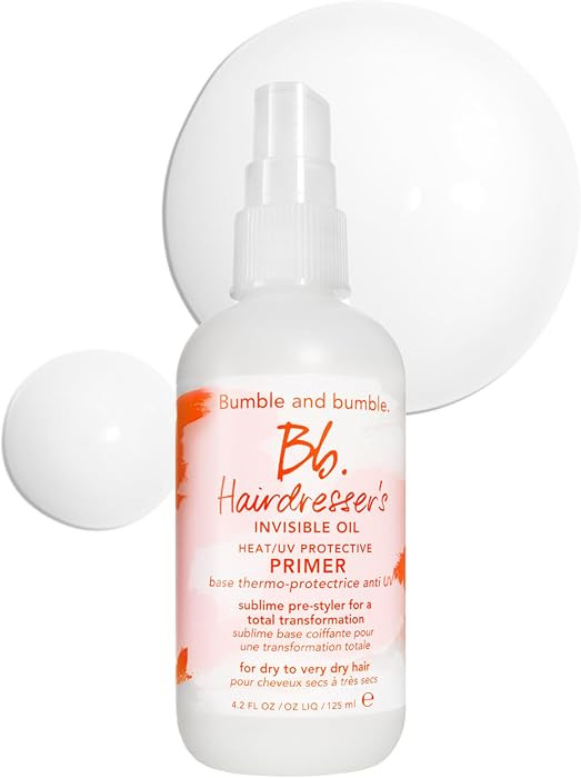 Bumble and bumble. Hairdresser's Invisible Oil Heat/UV Protection Leave-In Conditioner Hair Prime... | Amazon (US)