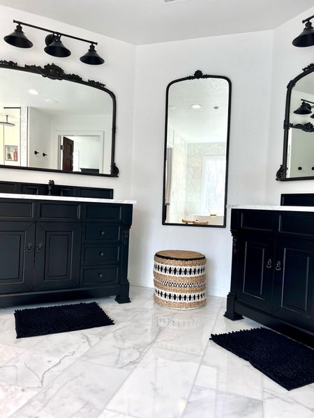 Black and white is the perfect color scheme for a bathroom!!! 🤎


#Bathroom #Wayfair #Vanity #Mirror #Arhaus#Marble #MidCenturyModern

#LTKhome #LTKstyletip #LTKfamily