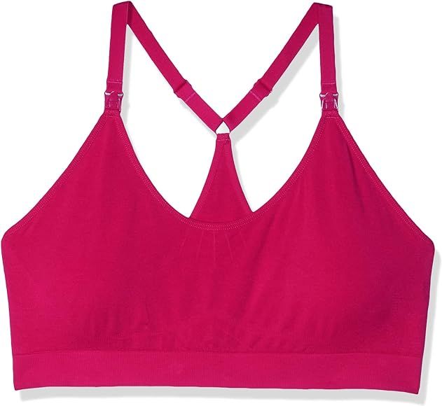 Bamboobies Yoga Nursing Bra, Maternity Underwear for Breastfeeding, Hibiscus, XL, X-Large | Amazon (US)