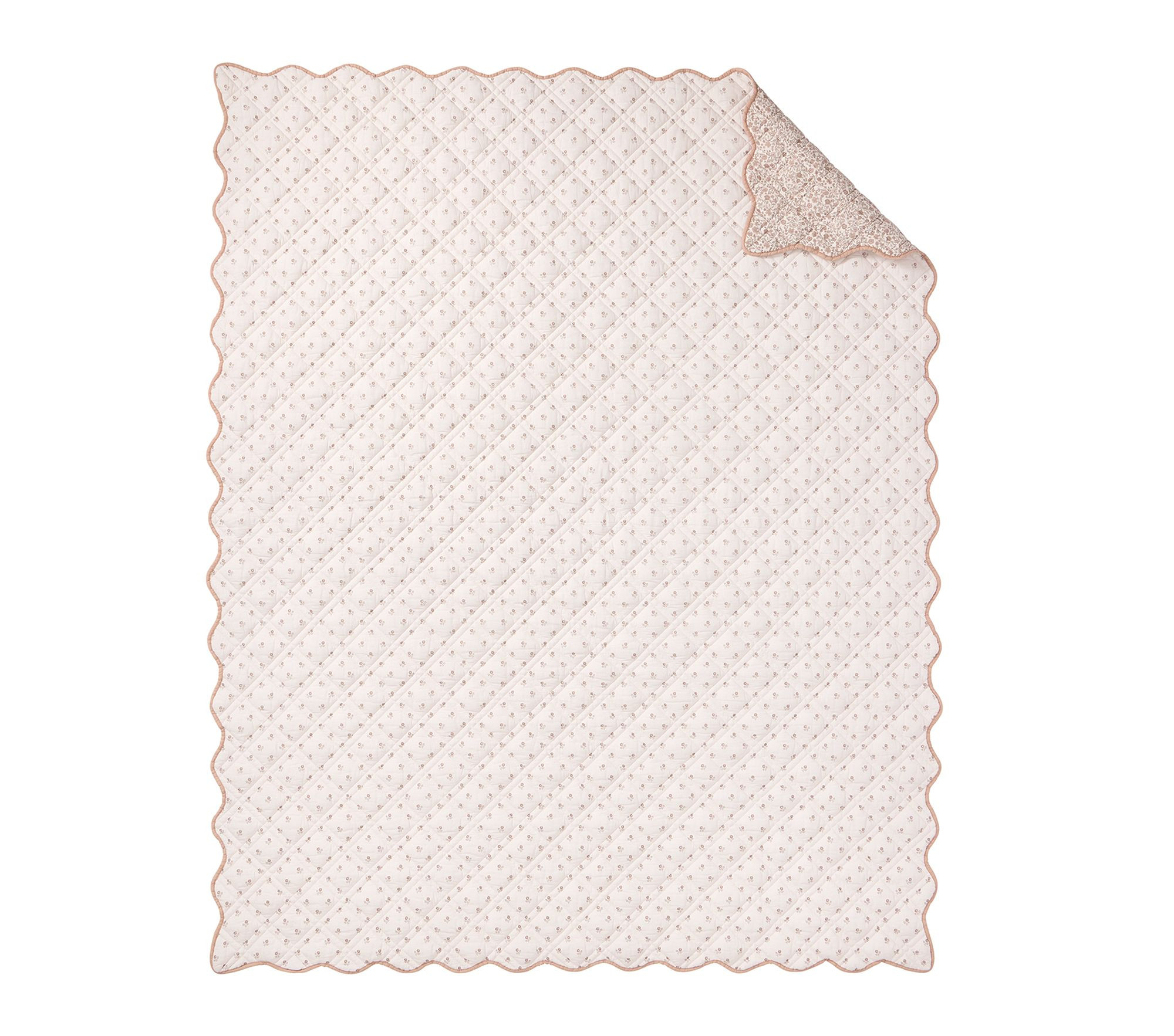 Rylee + Cru Wildflower Reversible Quilt , Full/Queen, Multi | Pottery Barn Kids