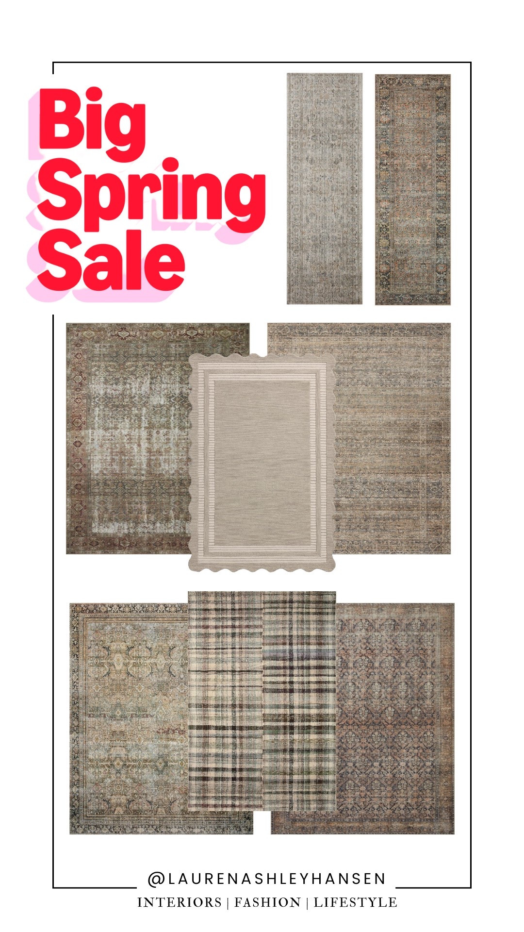 Loloi rug favorites that are on sale for the Amazon Big Spring Sale!! We own almost all of these rugs and love the quality, softness, and patterns. 

#LTKHome #LTKSaleAlert #LTKStyleTip