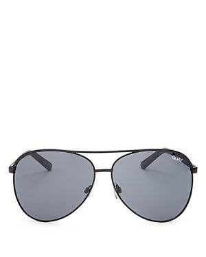 Quay Women's Vivienne Brow Bar Aviator Sunglasses, 65mm | Bloomingdale's (US)