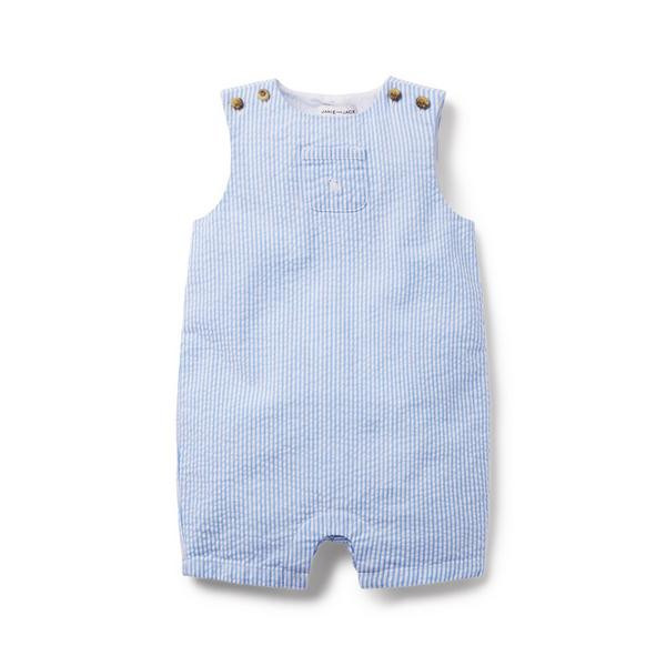 Baby Seersucker Bunny Romper | Janie and Jack