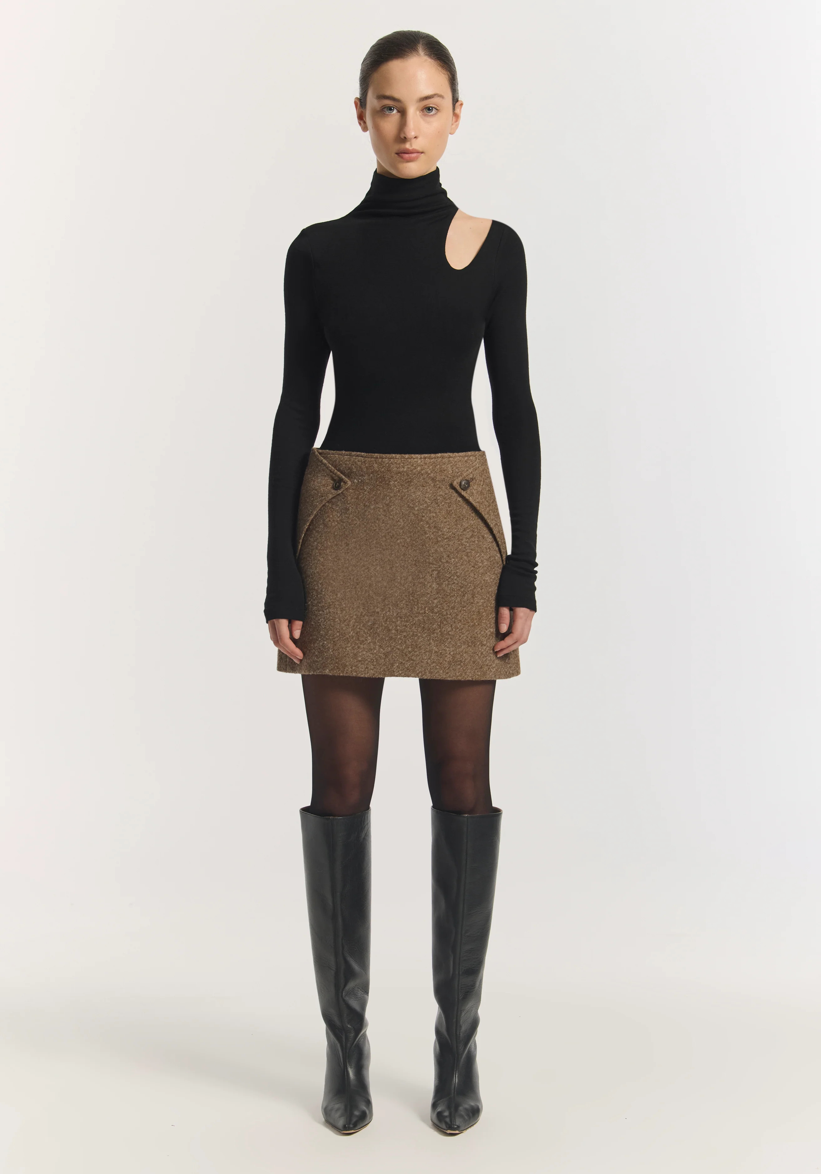Jericho Wool Skirt | VIKTORIA & WOODS | Viktoria & Woods