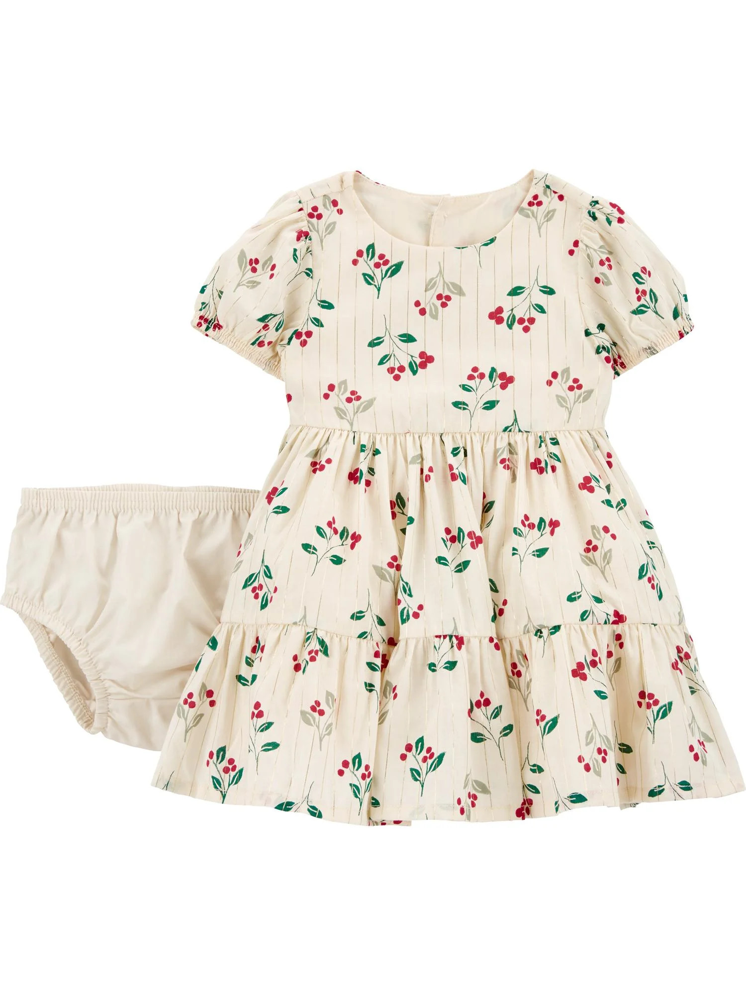 Carter's Child of Mine Baby Girl Dress, 2-Piece, Sizes 0/3-24 Months | Walmart (US)