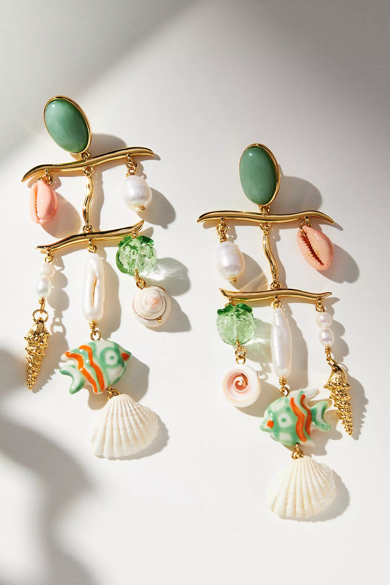 Mignonne Gavigan Portofino Luxe Drop Earrings | Anthropologie (US)
