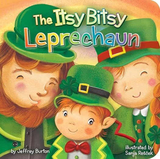 The Itsy Bitsy Leprechaun     Board book – Illustrated, January 30, 2018 | Amazon (US)