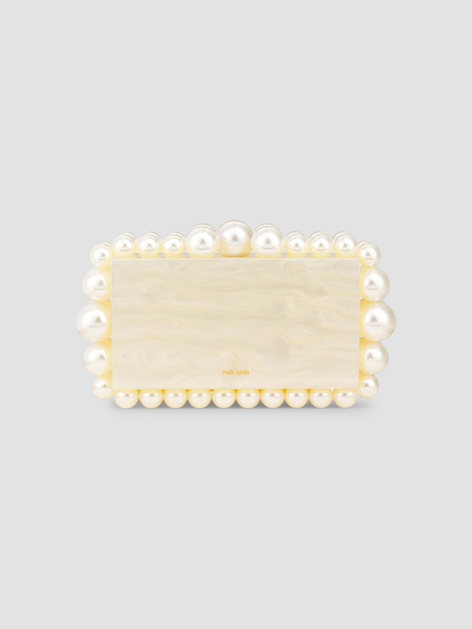 Cult Gaia Women's Eos Bauble Acrylic Box Clutch - Ivory | Saks Fifth Avenue