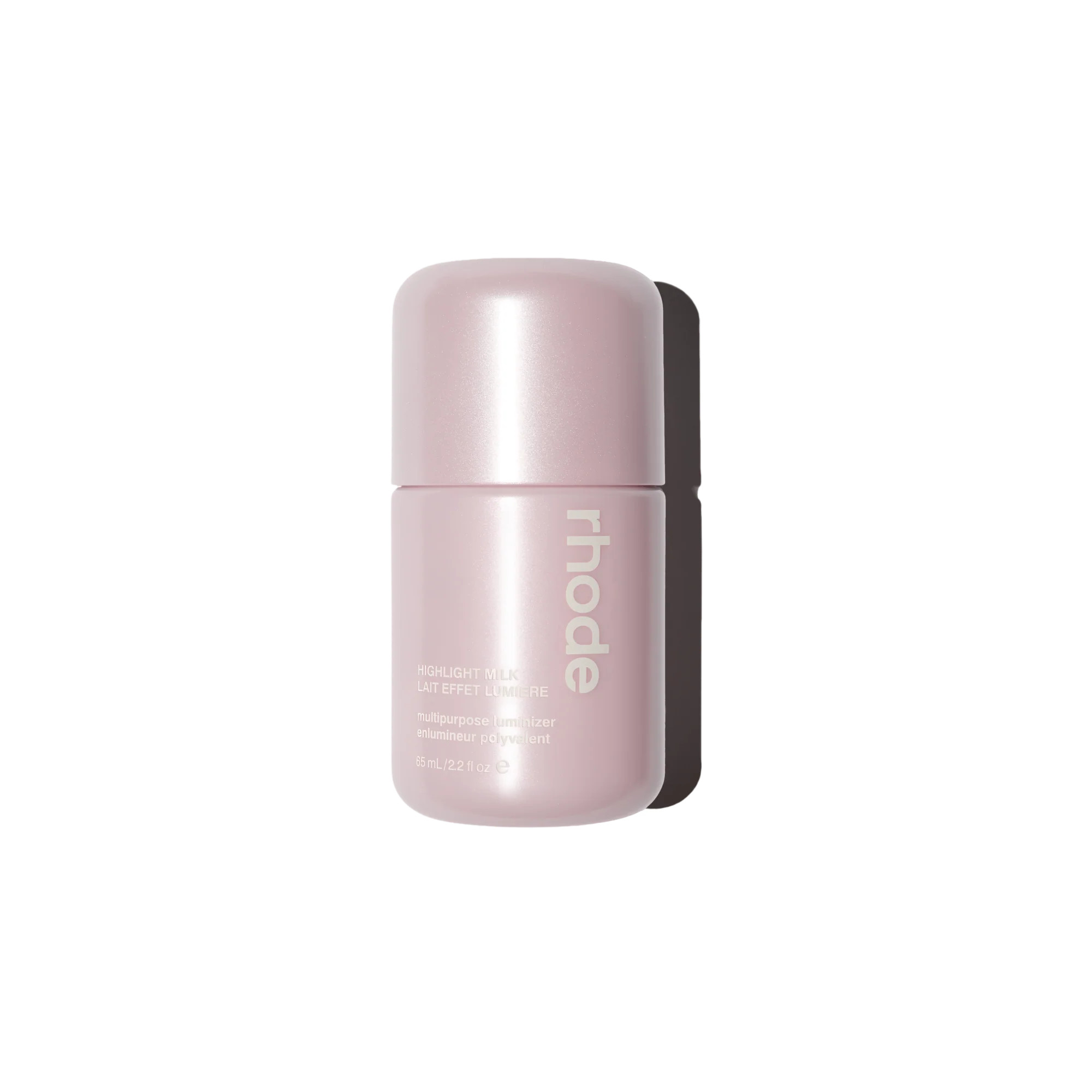 Highlight Milk Multipurpose Luminizer pearly pink | rhode skin