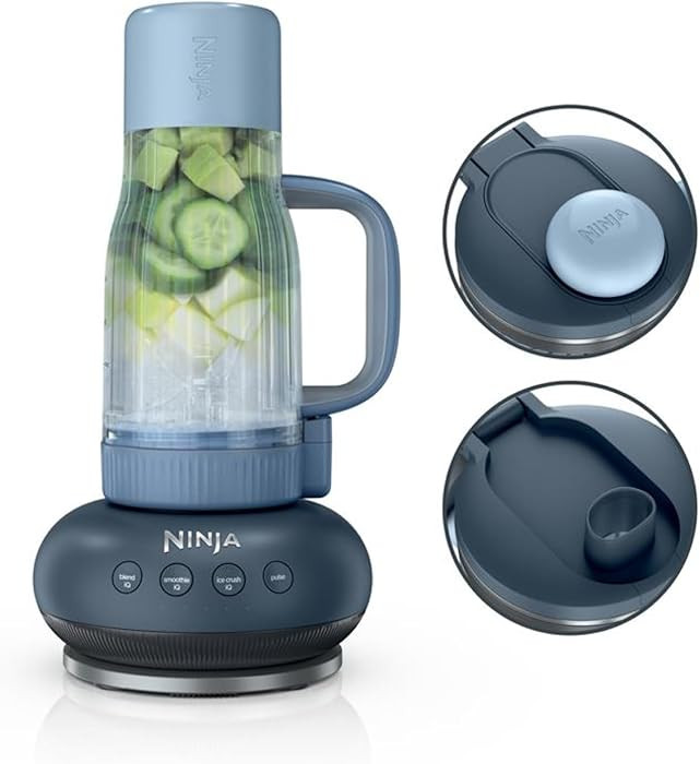 Ninja BlendBOSS | Personal Smoothie Blender and Tumbler | 26oz Travel Tumbler w/Leakproof Lid & I... | Amazon (US)