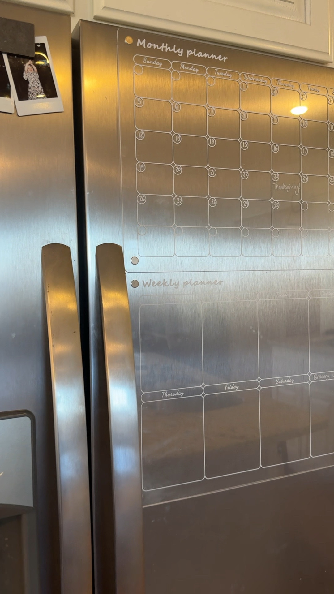 This has helped organize our lives  Amazon Magnetic Month/Week Calendar!

#LTKhome #LTKVideo #LTKfamily