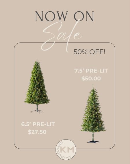 Pre-Lit Christmas Trees On Sale 50% Off

#LTKsalealert #LTKHoliday #LTKfindsunder50