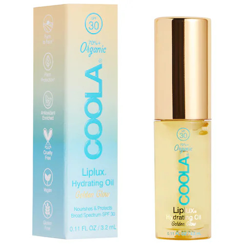 COOLACOOLA Organic Liplux Classic Sunscreen Lip Oil SPF 30 | Sephora (US)