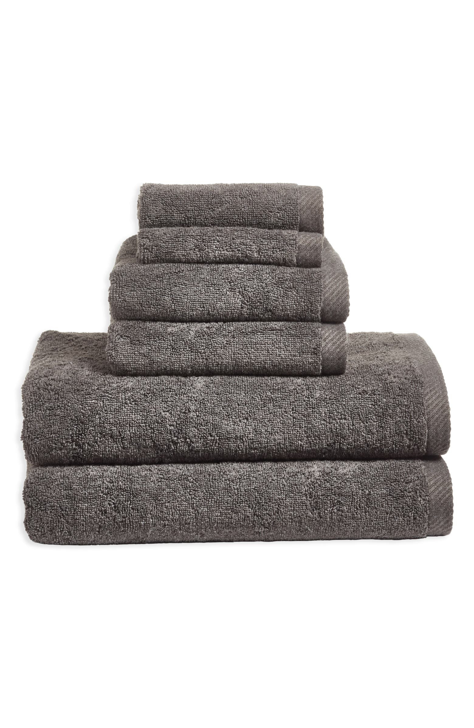 6-Piece Cotton Blend Bath Towel, Hand Towel & Washcloth Set | Nordstrom