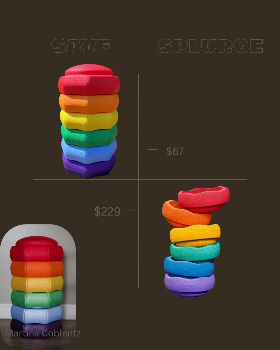 Look for less playroom edit 
🎀check out my look for less collection at the top of my page for more finds 


•playroom •stepping stones •children •rainbow •gift idea •Christmas gift •stapelstine •toddler gift •sensory •sensory playroom 

#LTKKids #LTKFamily #LTKHome