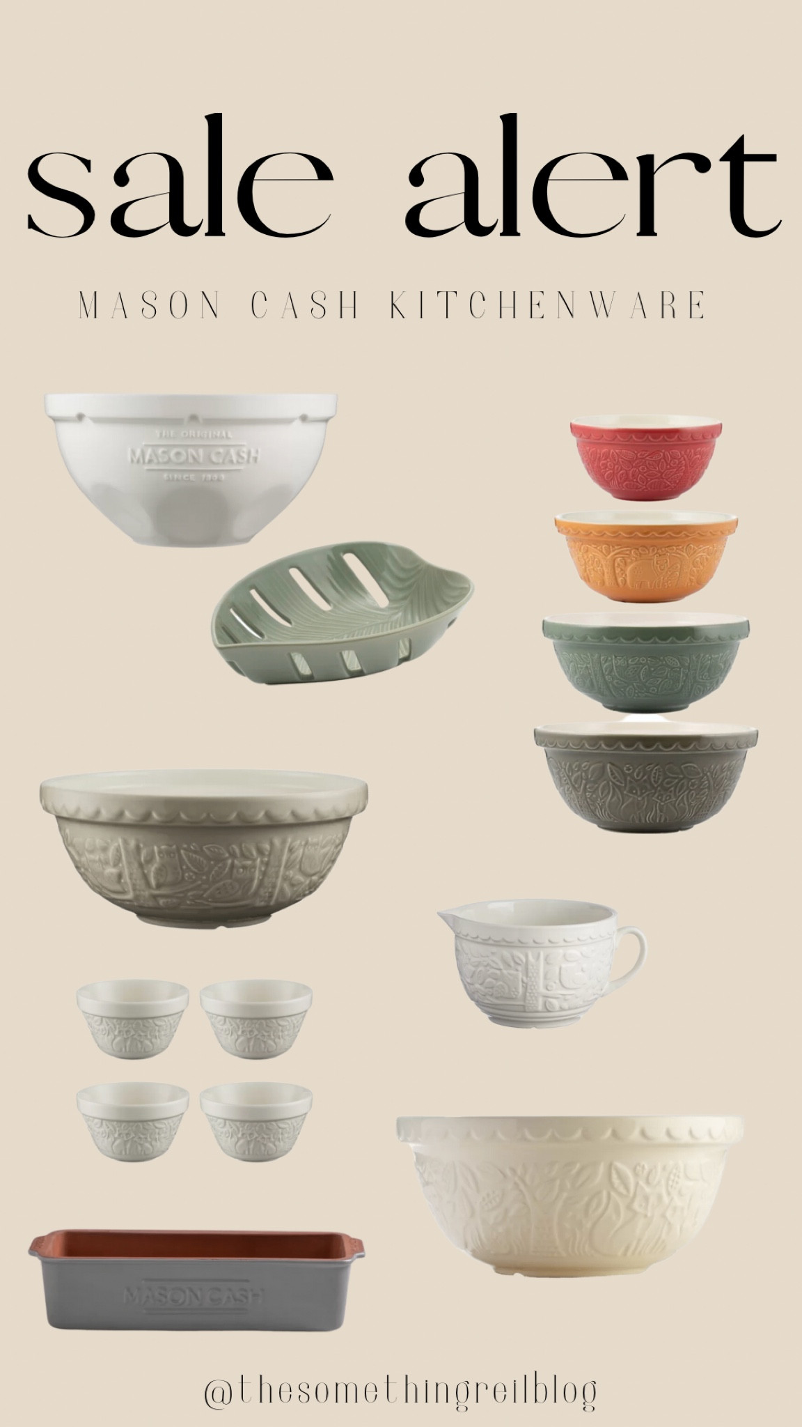 SALE ALERT 🚨 || Mason Cash Kitchen Mixing Bowls + Other Must Haves at Wayfair ON SALE… The perfect holiday gift!! 😍🎁

#LTKHoliday #LTKunder100 #LTKhome