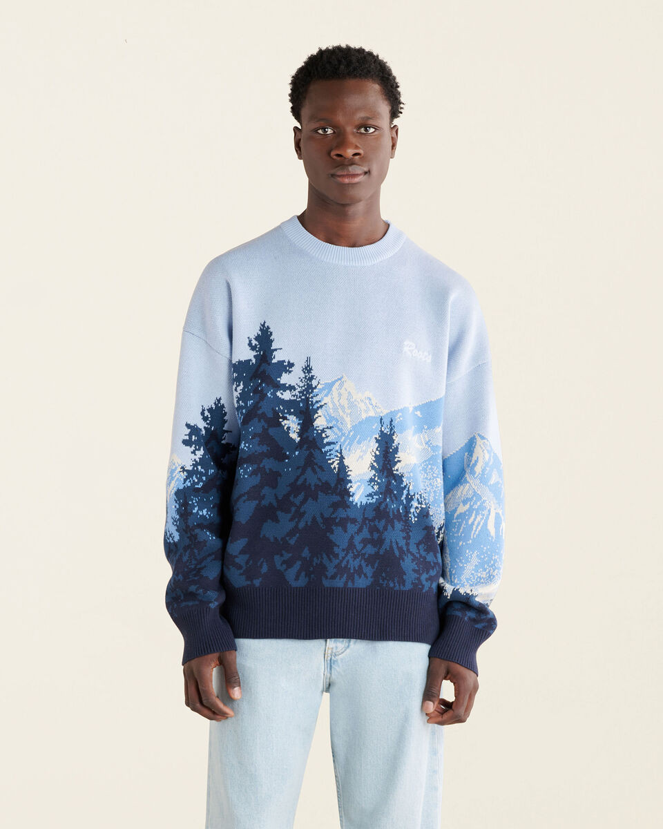 Landscape Intarsia Crew | Roots (CA)