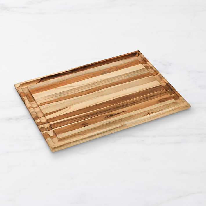 Williams Sonoma Cutting & Carving Board, Teak | Williams-Sonoma