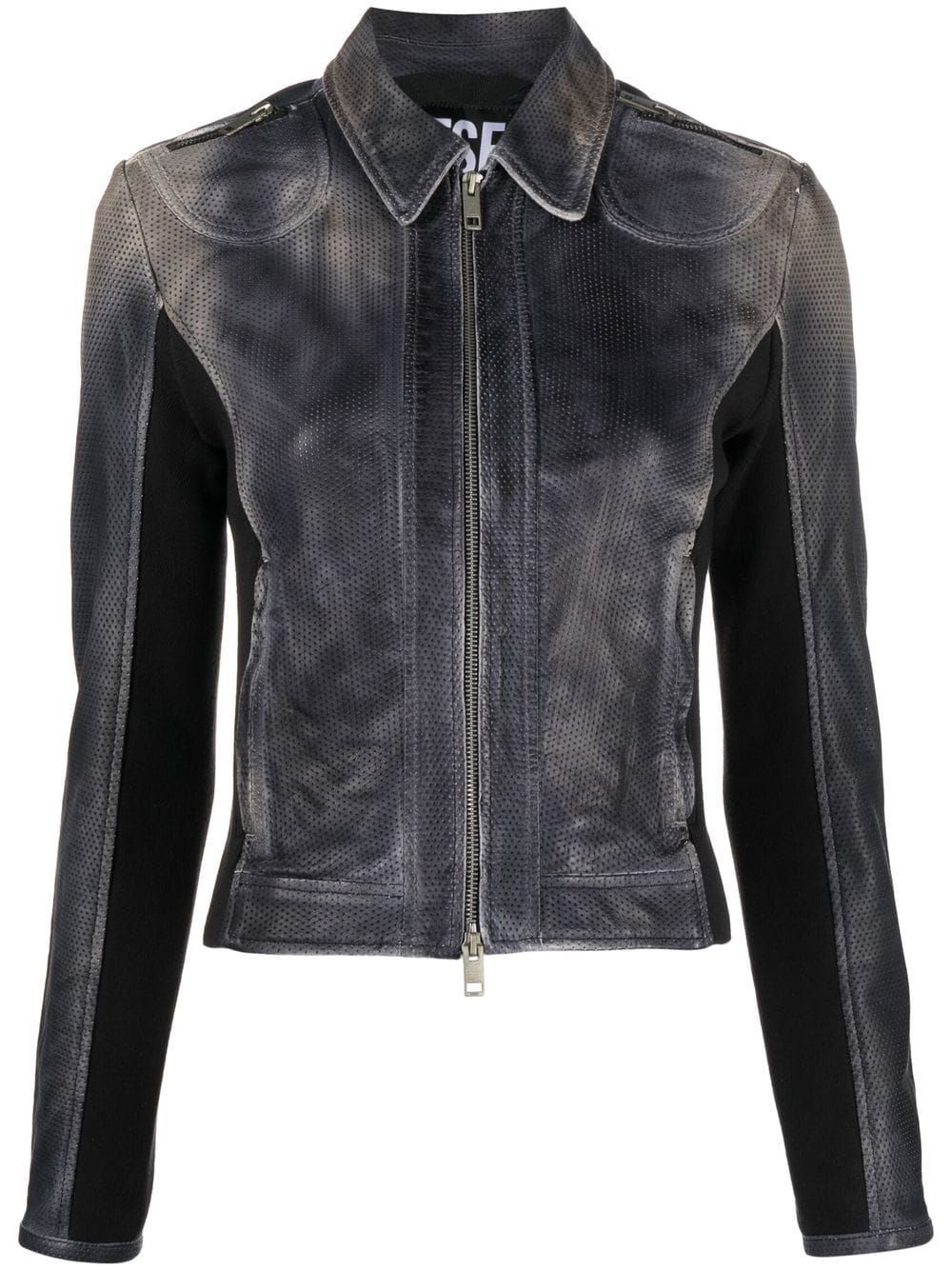 Perforierte L-Tady Bikerjacke | Farfetch Global