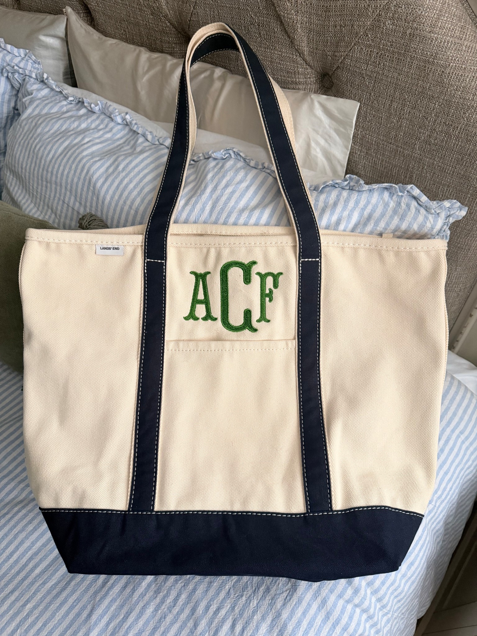 I’m a sucker for a good tote bag. These canvas totes from Lands End are so great for anything. I love that it also has pockets inside. This is the size large in Navy with long handles! 

#LTKGiftGuide #LTKTravel #LTKFindsUnder50