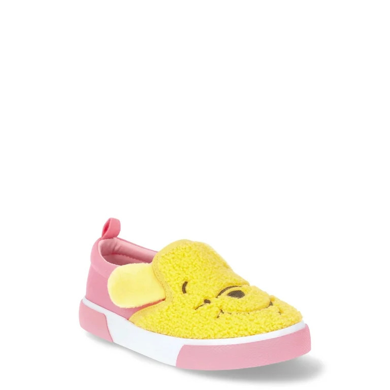 Disney's Winnie the Pooh Toddler Girls Casual Slip On Sneakers | Walmart (US)
