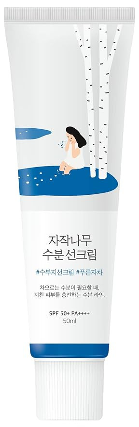 ROUND LAB Birch Juice Moisturizing Sunscreen (SPF50+ PA++++) | A moisturizing sunscreen, No White... | Amazon (US)