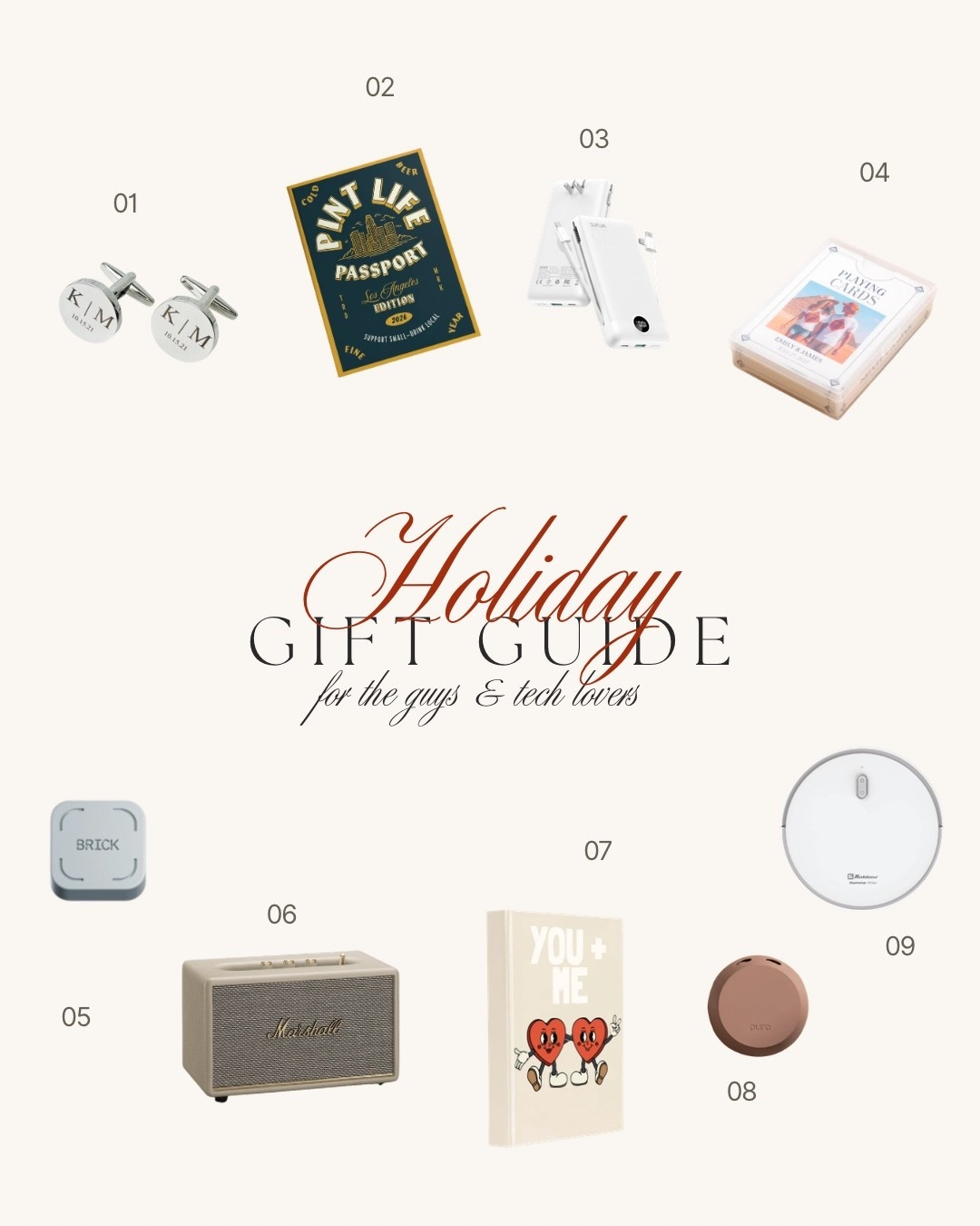 Thoughtful gifts for the men or techies in your life! 

#LTKMens #LTKHoliday #LTKGiftGuide