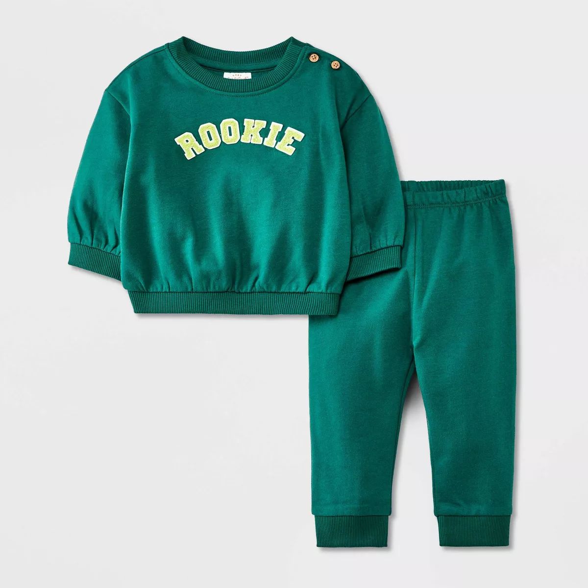 Baby Graphic Fleece Sweatshirt & Jogger Pants - Cat & Jack™ | Target