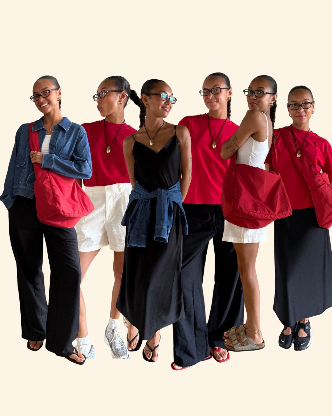 upgrading my summer wardrobe with @uniqloeurope 🍒  

All these pieces can be put together to create looks for all occasions and easily be elevated with pops of red (or whatever your colour of the moment is) 

#LTKuk #LTKsummer #LTKworkwear