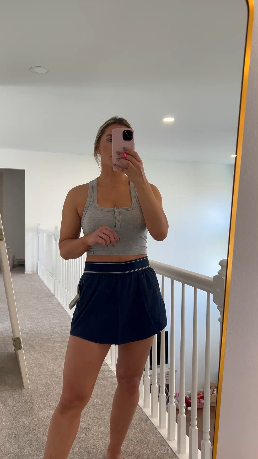 The perfect athleisure skort for spring🌸 and summer☀️. Wearing medium in top and skort.

Athleisure, activewear, workout outfit 

#LTKSaleAlert #LTKootd #LTKActive