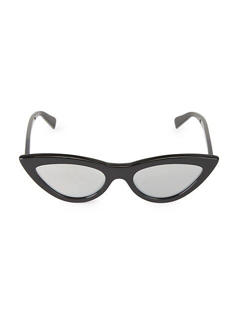 53MM Narrow Cat Eye Sunglasses | Saks Fifth Avenue