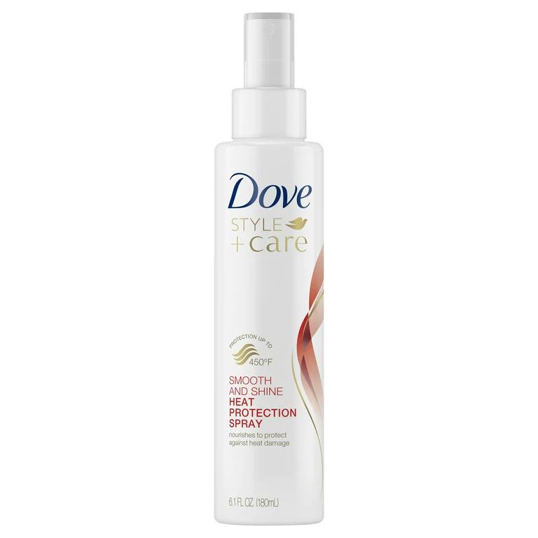 Dove Style+Care Heat Protection nourishing Heat-Protect Hair Spray, 6.1 fl oz | Walmart (US)