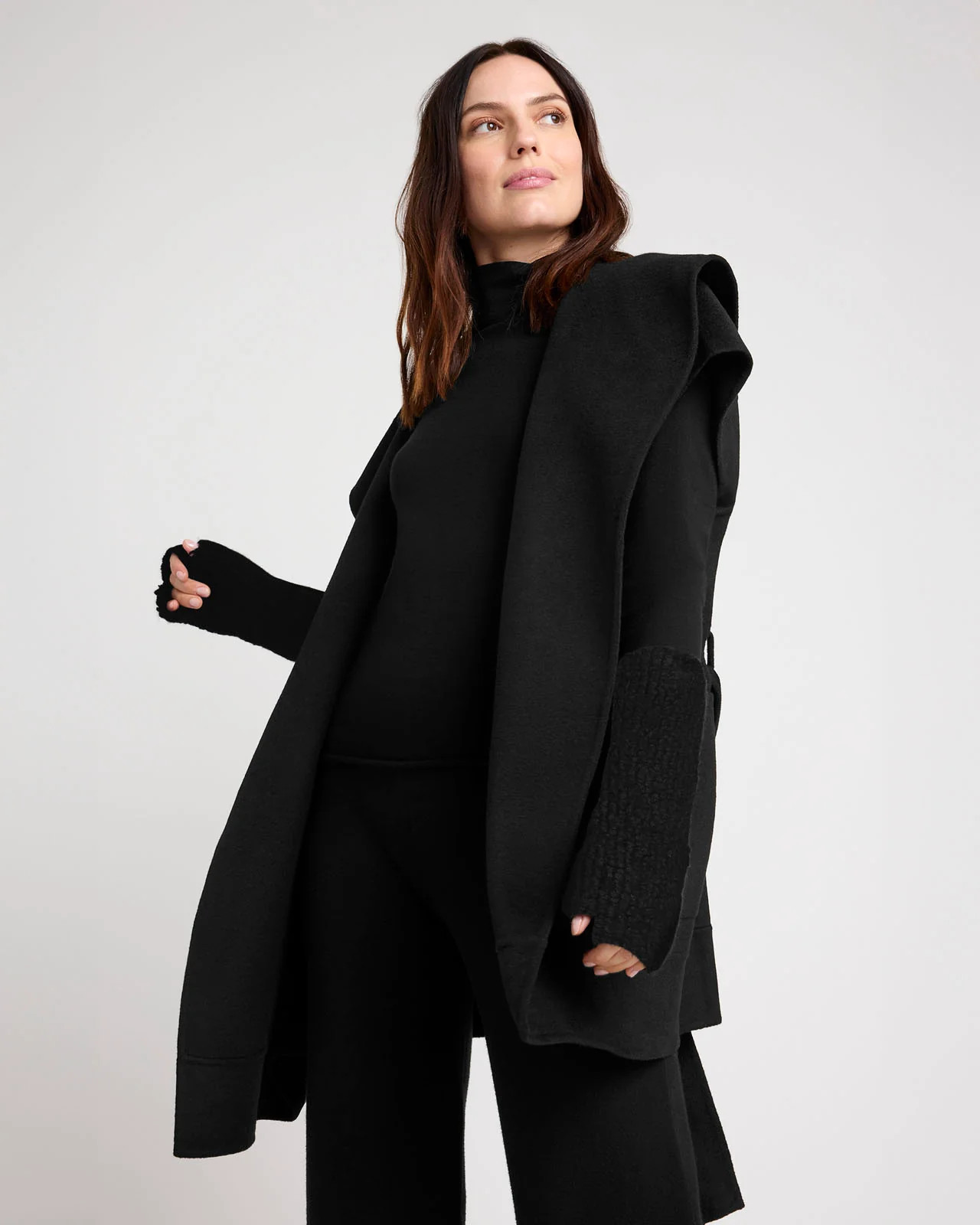 Splendid x @Cellajaneblog Cashblend Fingerless Gloves | Splendid