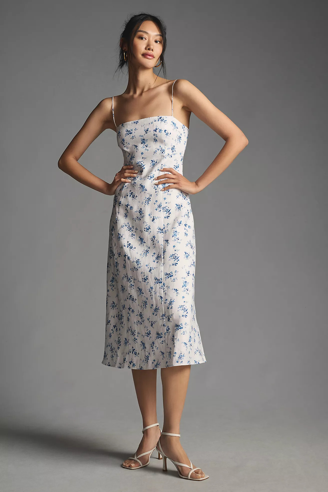 Reformation Christen Linen Dress | Anthropologie (US)