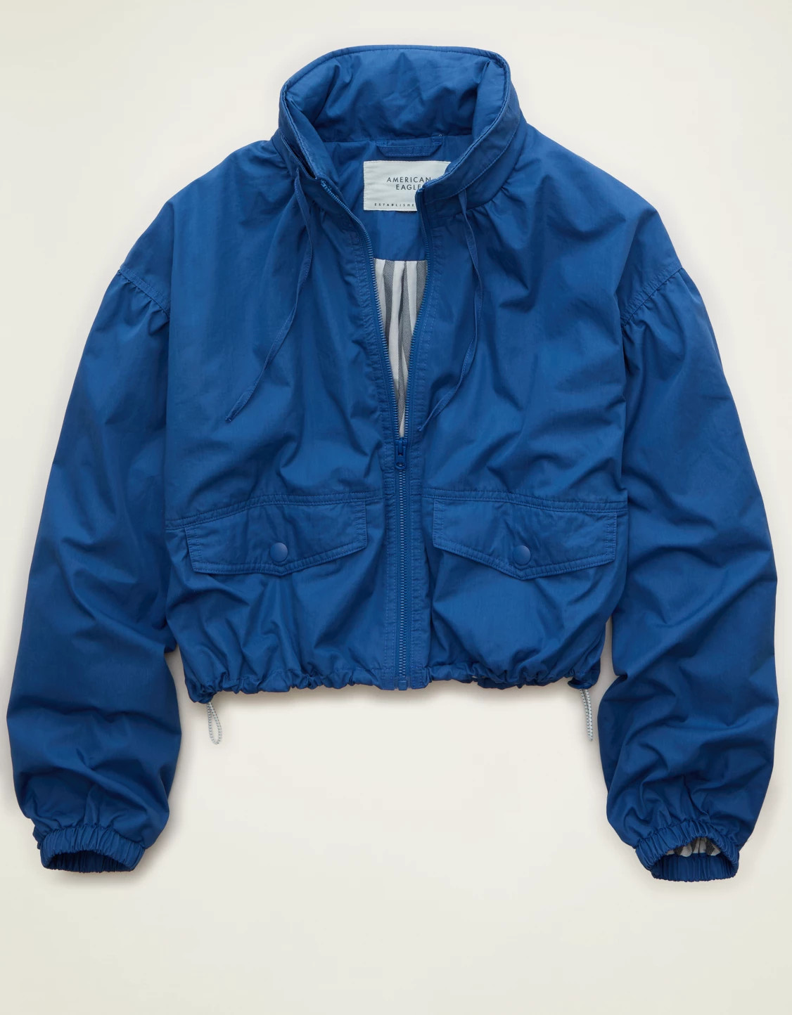 AE Cropped Windbreaker Jacket | American Eagle Outfitters (US & CA)