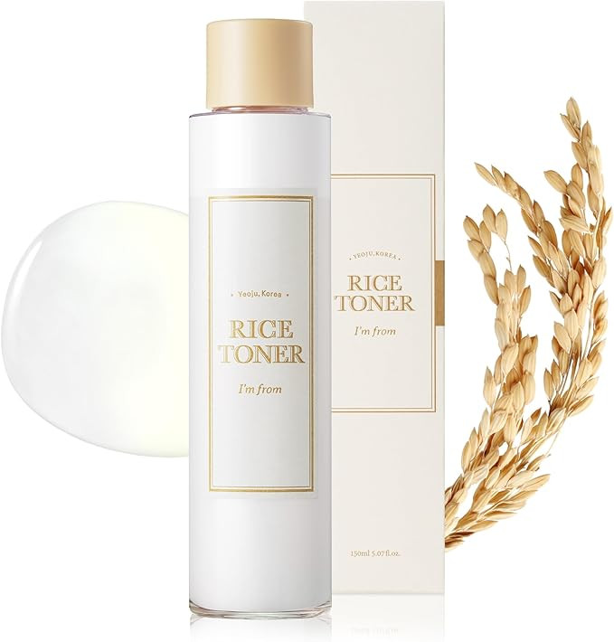 I'm From Rice Toner, 77.78% Rice Extract from Korea, Glow Essence with Niacinamide, Hydrating for... | Amazon (US)