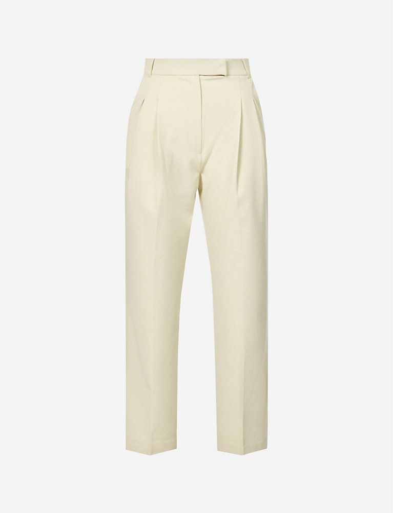 Jaime tapered high-rise stretch-woven trousers | Selfridges
