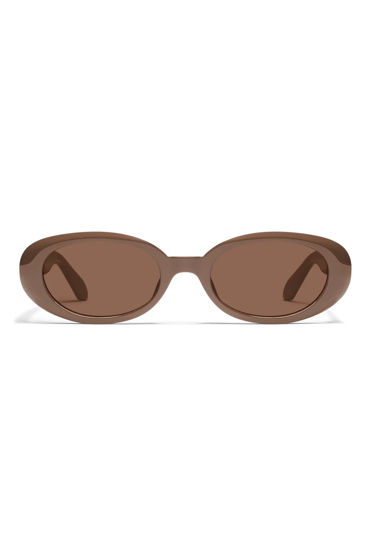 Felt Cute 52mm Gradient Small Oval Sunglasses (Women) | Nordstromrack | Nordstrom Rack