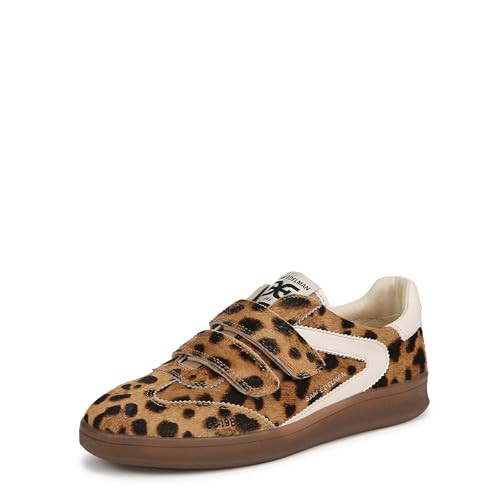 Sam Edelman Women's Talia Sneaker, Brown Leopard Multi, 6 | Amazon (US)