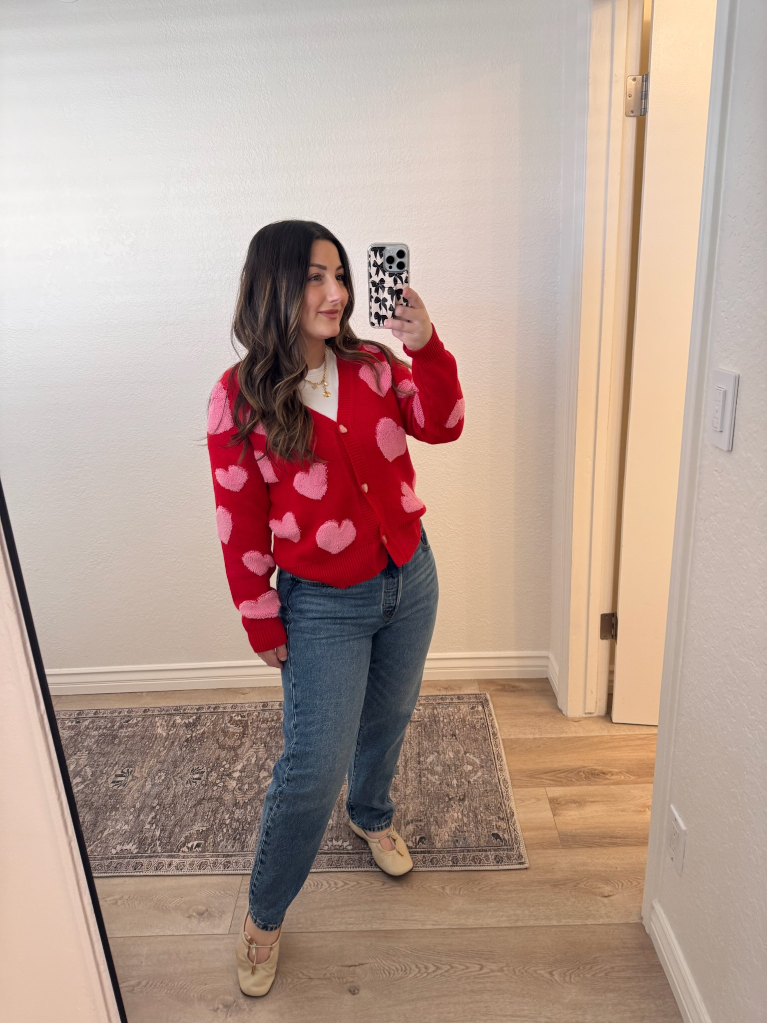 New at target for Valentine’s Day! Petite friendly fashion!

Heart cardigan size s
White tee size med
Jeans size 30Wx26L (run slightly small but stretch as you wear them)

Target style, Target run, Target finds, petite pants

#LTKStyleTip #LTKSeasonal #LTKFindsUnder50