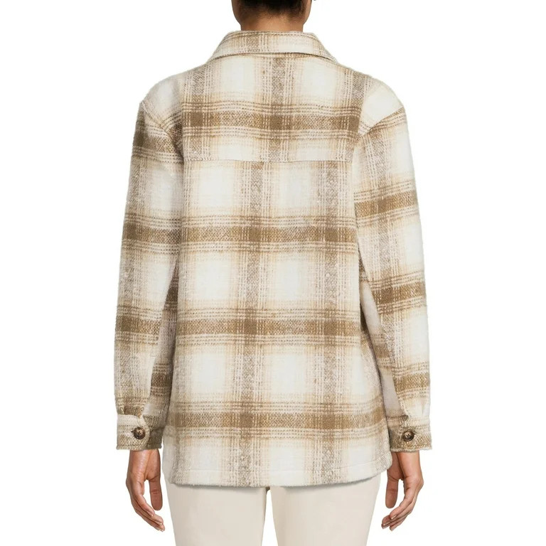 Time and Tru Women's Shacket | Walmart (US)