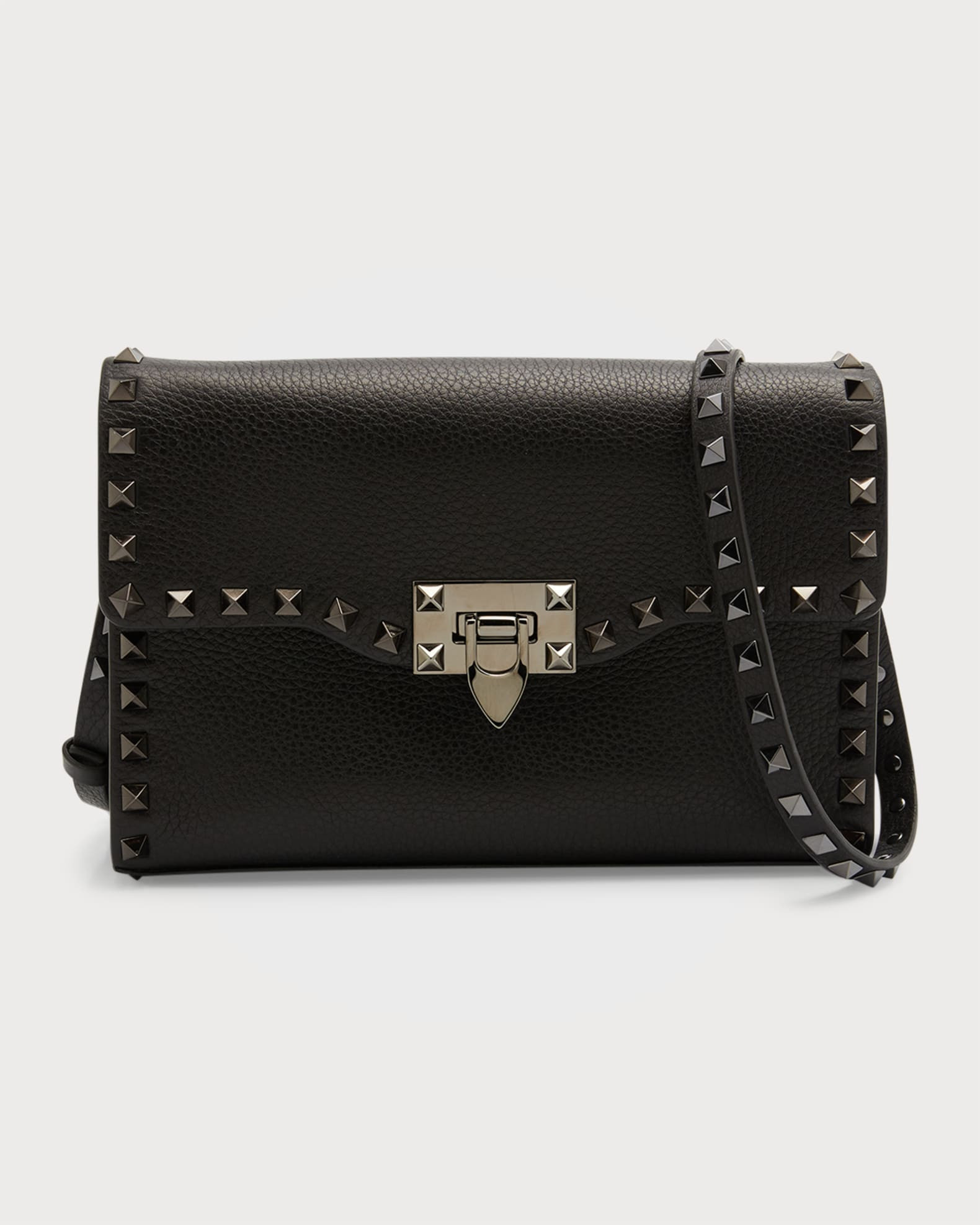 Rockstud Small Leather Shoulder Bag | Neiman Marcus