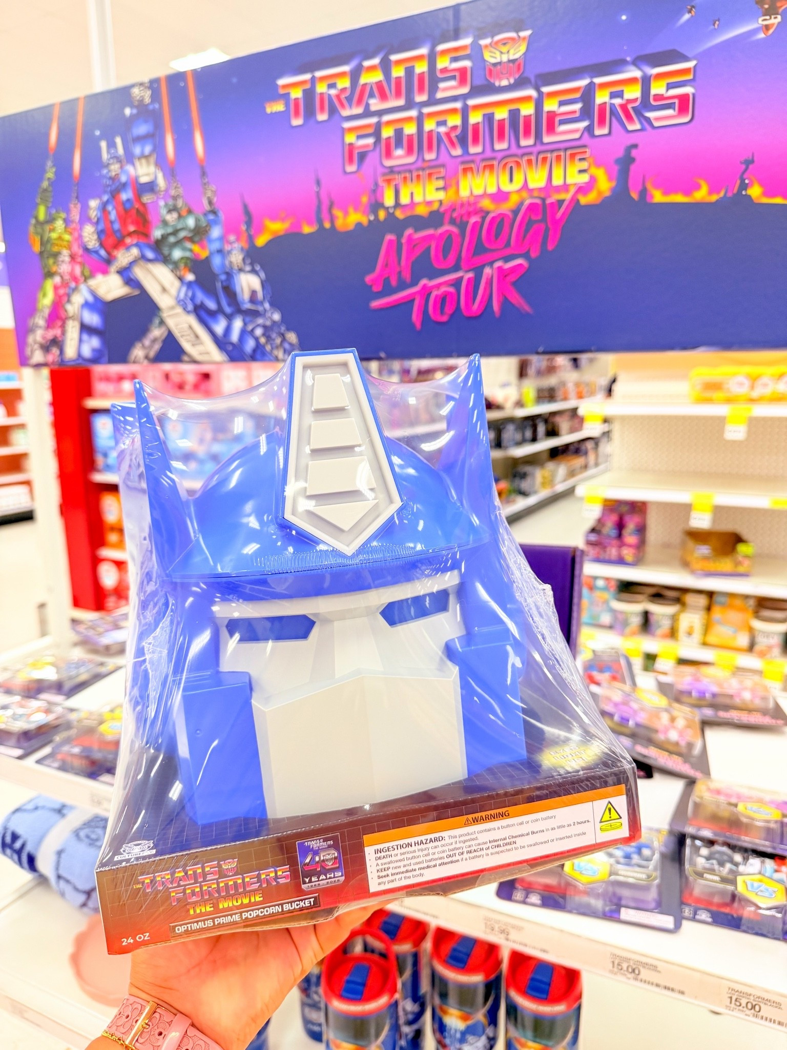 #Ad Celebrate the 40th Anniversary of The Transformers: the Movie @Target!! ❤️‍🔥 Shop their Target Exclusive figures among other awesome toys for your kiddos! 
@transformersofficial @target 
Shop my LTK @Targetkiddos #Liketkit 

#Ad #TargetPartner #TargetMom #TargetRun